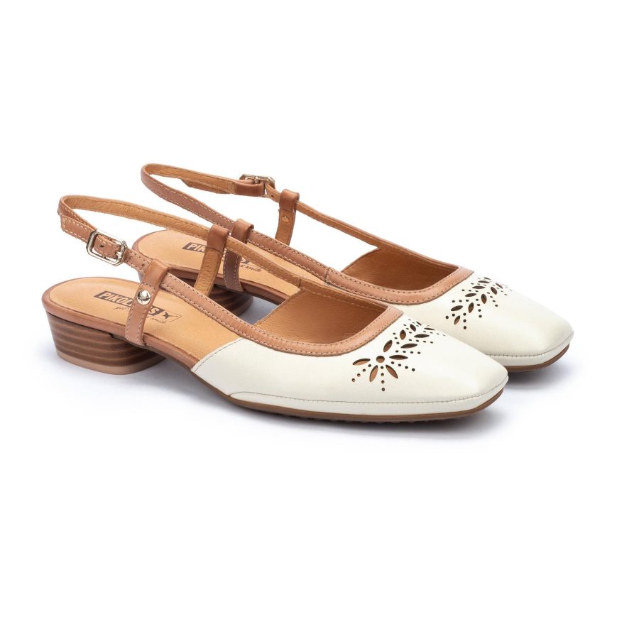 Women's Pikolinos ALAMEDA Pumps White | NZ XA58132